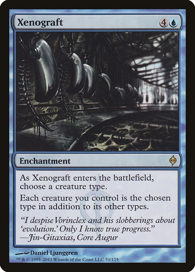 Image for Xenograft (51) (New Phyrexia) - Magic: The Gathering
