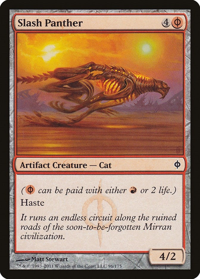 Slash Panther (96) (New Phyrexia)