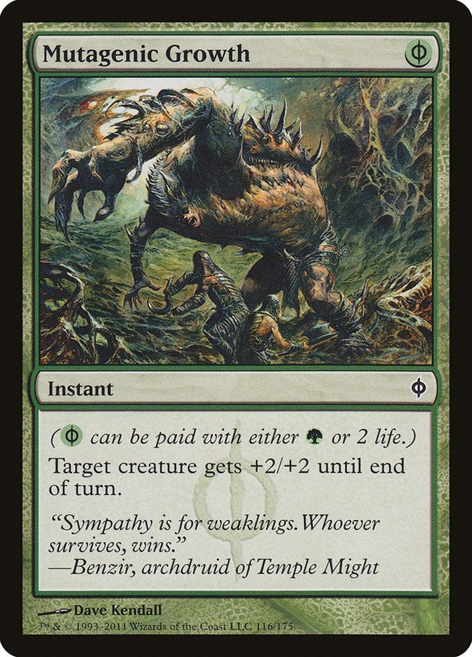 Image for Mutagenic Growth (116) (New Phyrexia) - Magic: The Gathering