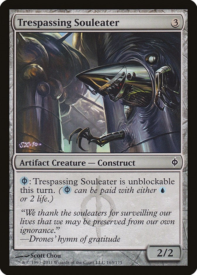 Trespassing Souleater (163) (New Phyrexia)
