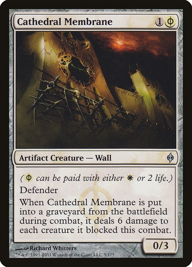Image for Cathedral Membrane (5) (New Phyrexia) - Magic: The Gathering