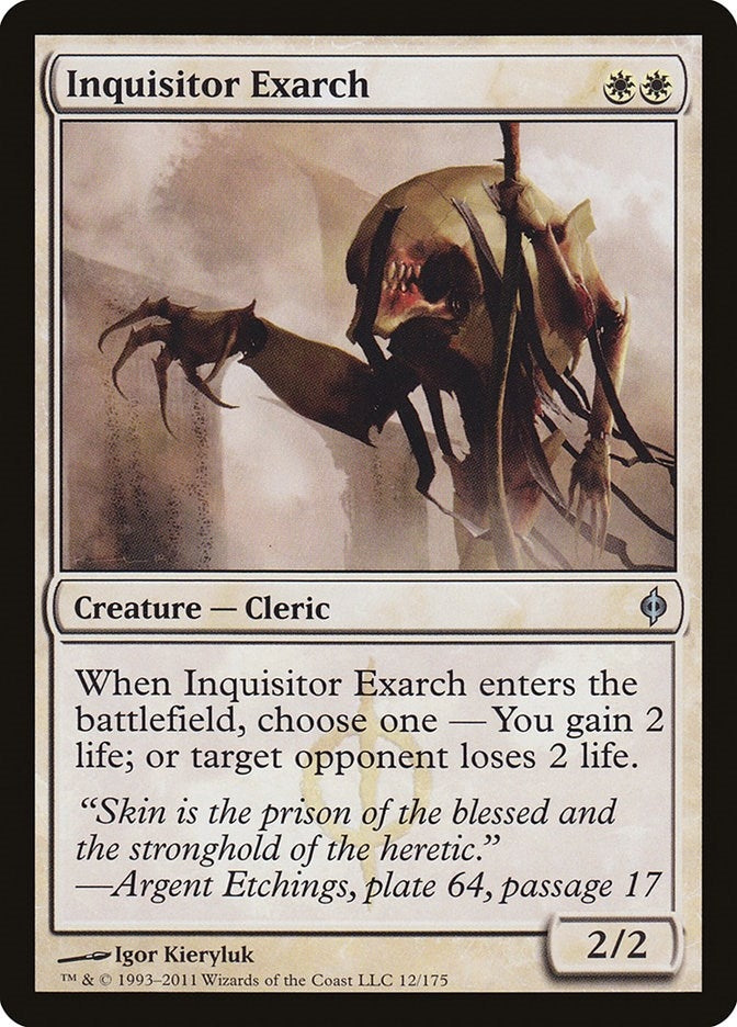 Inquisitor Exarch (12) (New Phyrexia)
