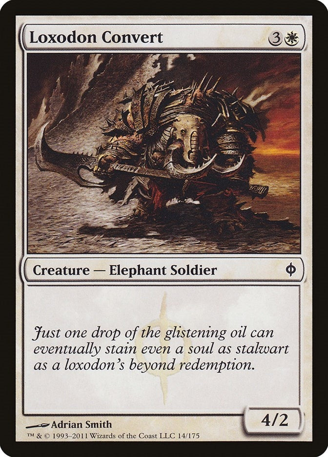 Image for Loxodon Convert (14) (New Phyrexia) - Magic: The Gathering