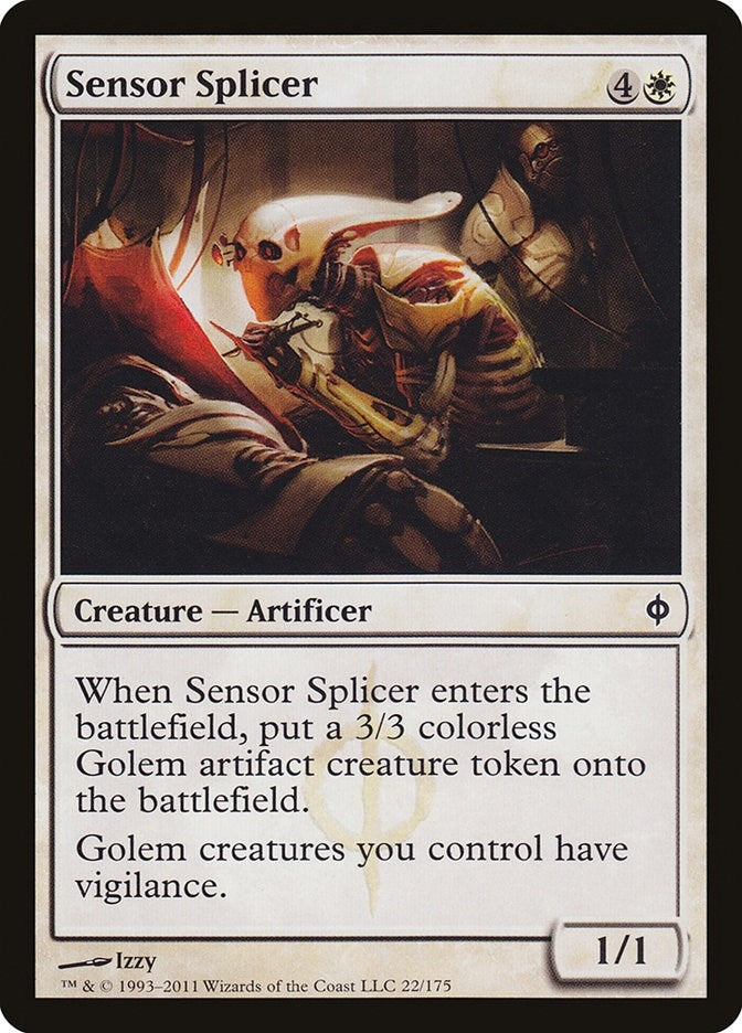Image for Sensor Splicer (22) (New Phyrexia) - Magic: The Gathering