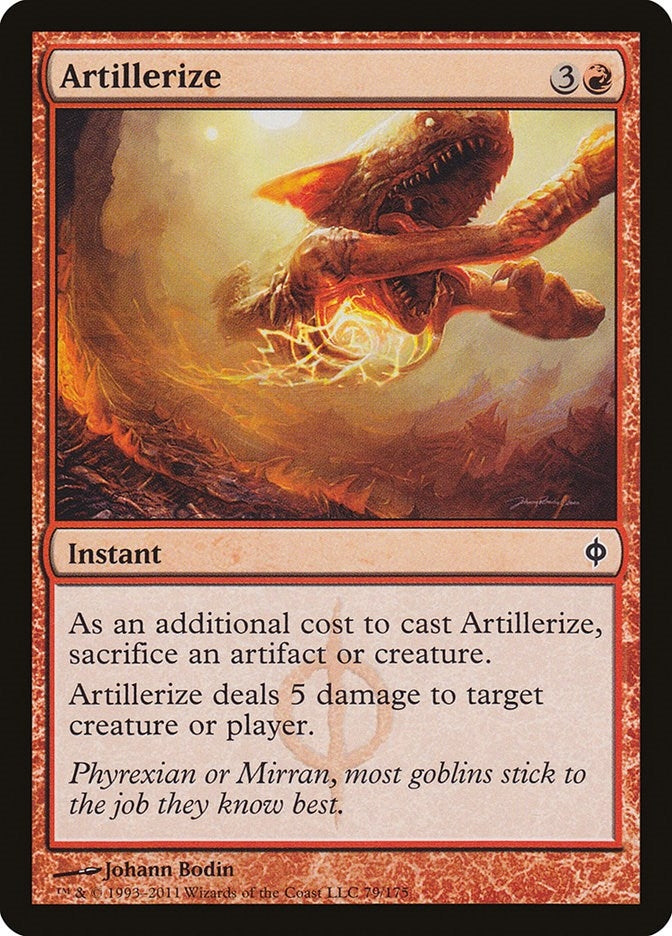 Image for Artillerize (79) (New Phyrexia) - Magic: The Gathering