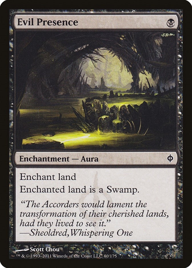 Evil Presence (60) (New Phyrexia)