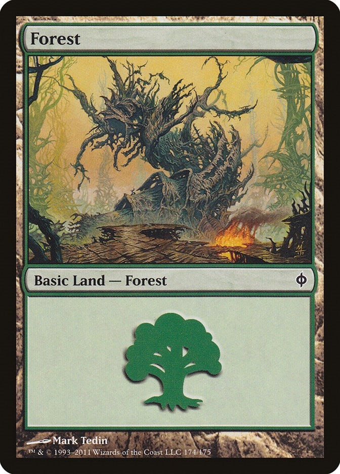 Forest (174) (174) (New Phyrexia)