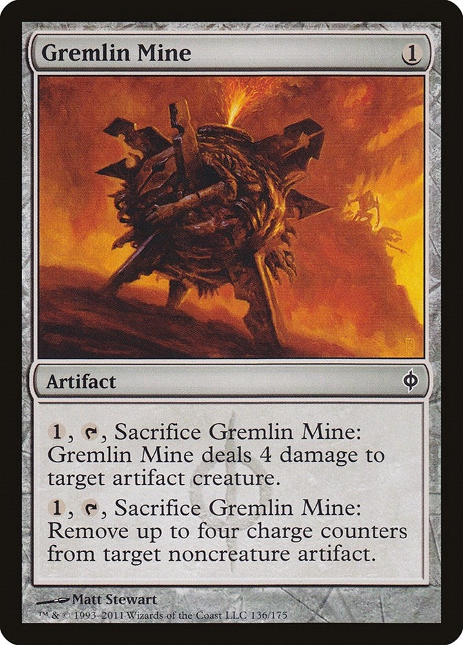 Image for Gremlin Mine (136) (New Phyrexia) - Magic: The Gathering
