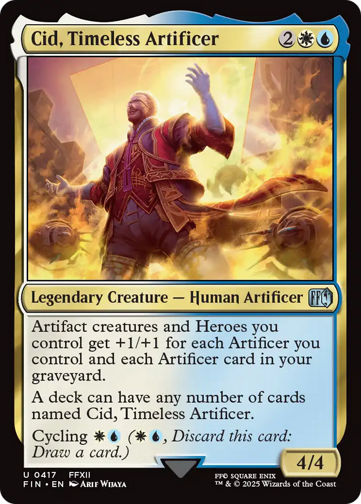 Cid, Timeless Artificer (0417) (417) (FIN)