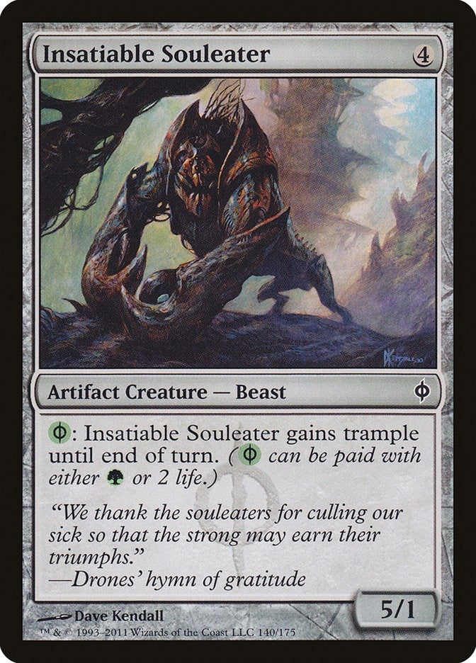 Insatiable Souleater (140) (New Phyrexia)