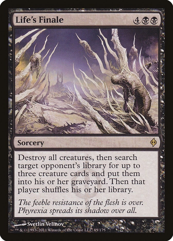 Image for Life's Finale (65) (New Phyrexia) - Magic: The Gathering