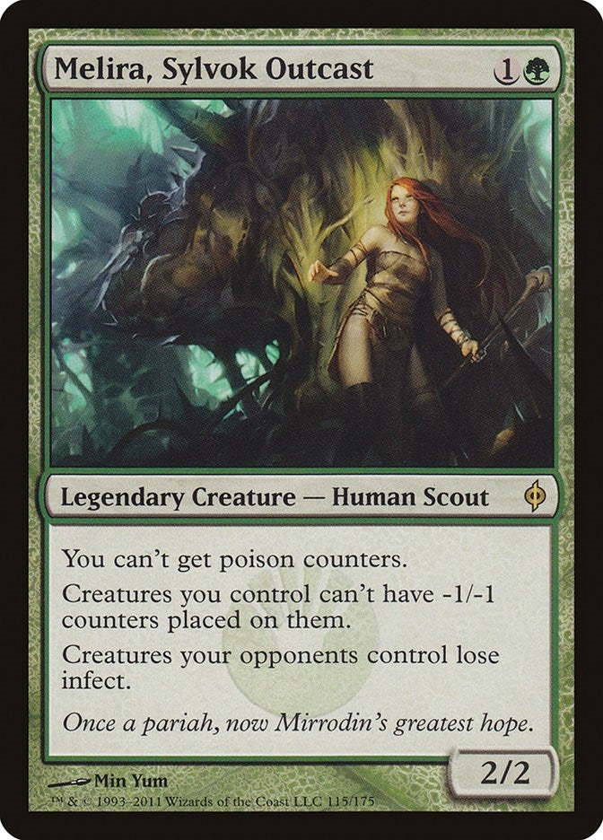 Image for Melira, Sylvok Outcast (115) (New Phyrexia) - Magic: The Gathering