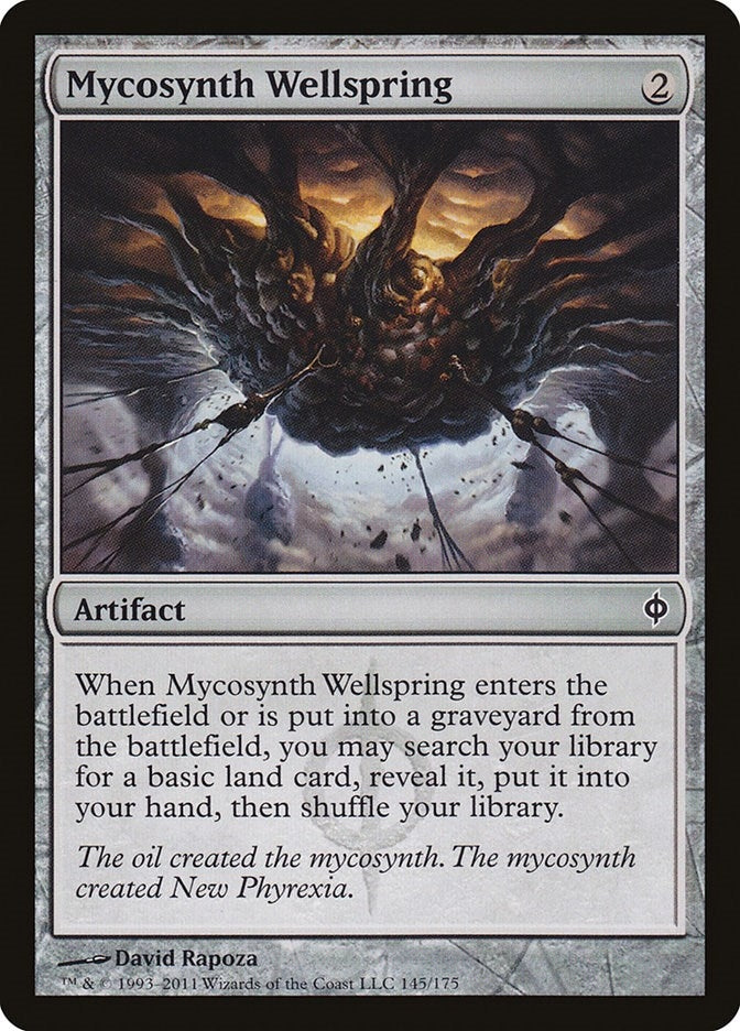 Image for Mycosynth Wellspring (145) (New Phyrexia) - Magic: The Gathering