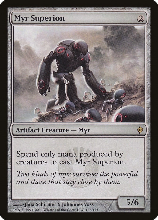Image for Myr Superion (146) (New Phyrexia) - Magic: The Gathering