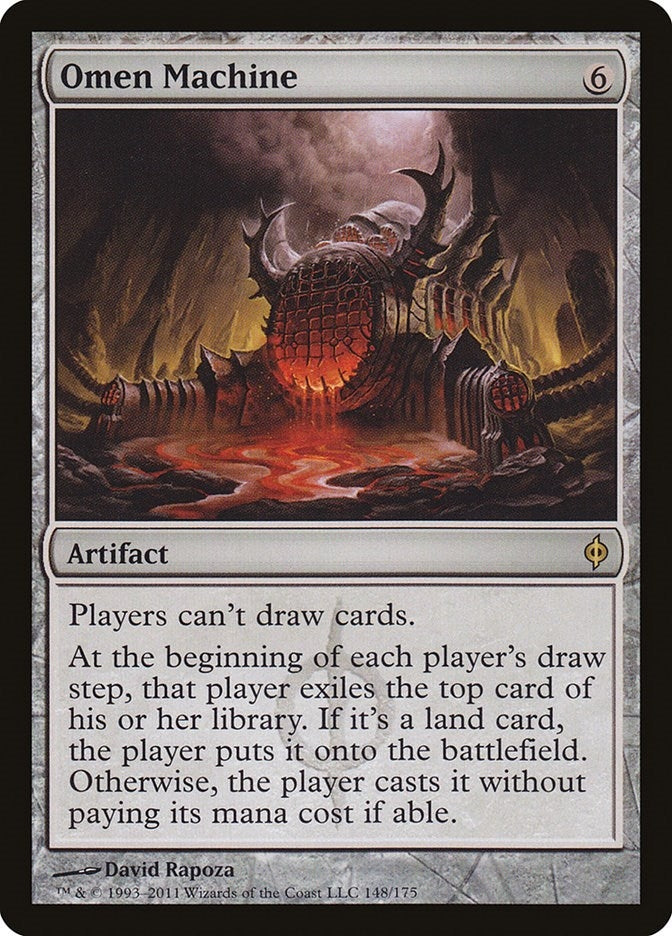 Image for Omen Machine (148) (New Phyrexia) - Magic: The Gathering