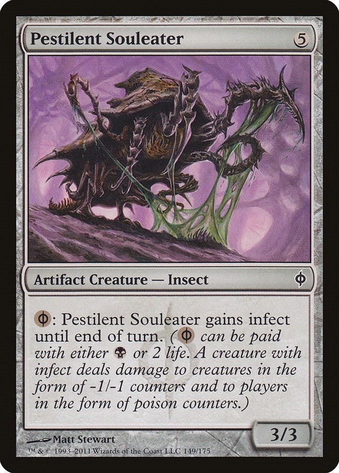 Pestilent Souleater (149) (New Phyrexia)
