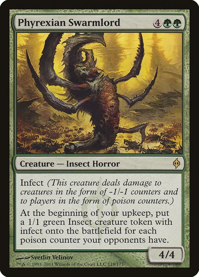 Image for Phyrexian Swarmlord (119) (New Phyrexia) - Magic: The Gathering