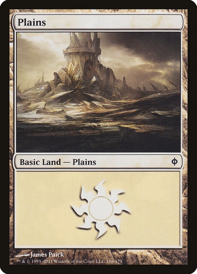 Image for Plains (166) (166) (New Phyrexia) - Magic: The Gathering
