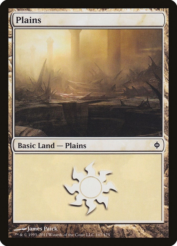 Image for Plains (167) (167) (New Phyrexia) - Magic: The Gathering