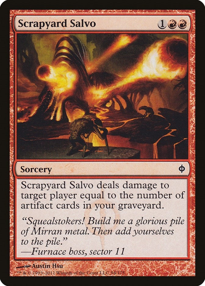 Image for Scrapyard Salvo (94) (New Phyrexia) - Magic: The Gathering