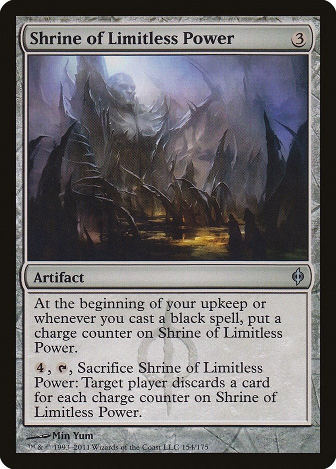 Shrine of Limitless Power (154) (New Phyrexia)