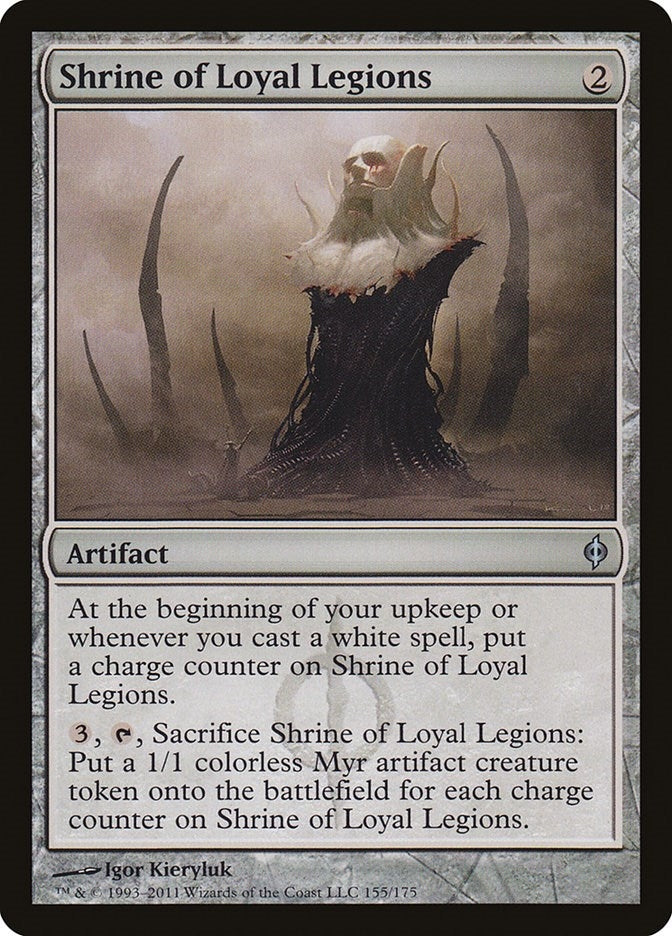 Image for Shrine of Loyal Legions (155) (New Phyrexia) - Magic: The Gathering