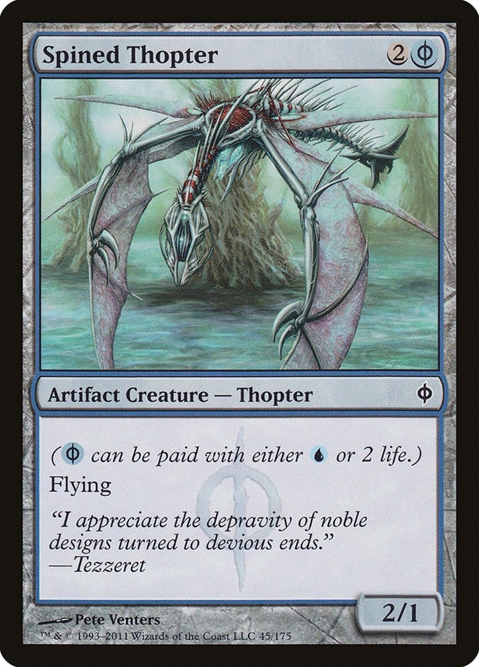 Spined Thopter (45) (New Phyrexia)