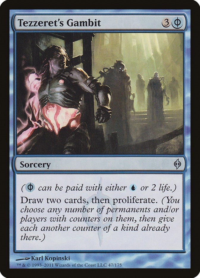 Tezzeret's Gambit (47) (New Phyrexia)