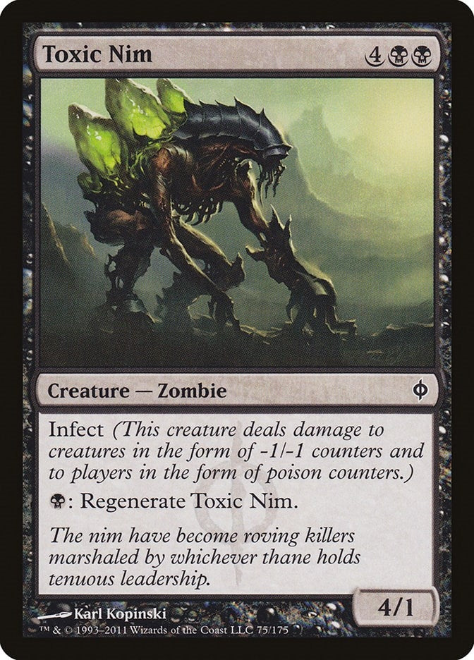 Image for Toxic Nim (75) (New Phyrexia) - Magic: The Gathering