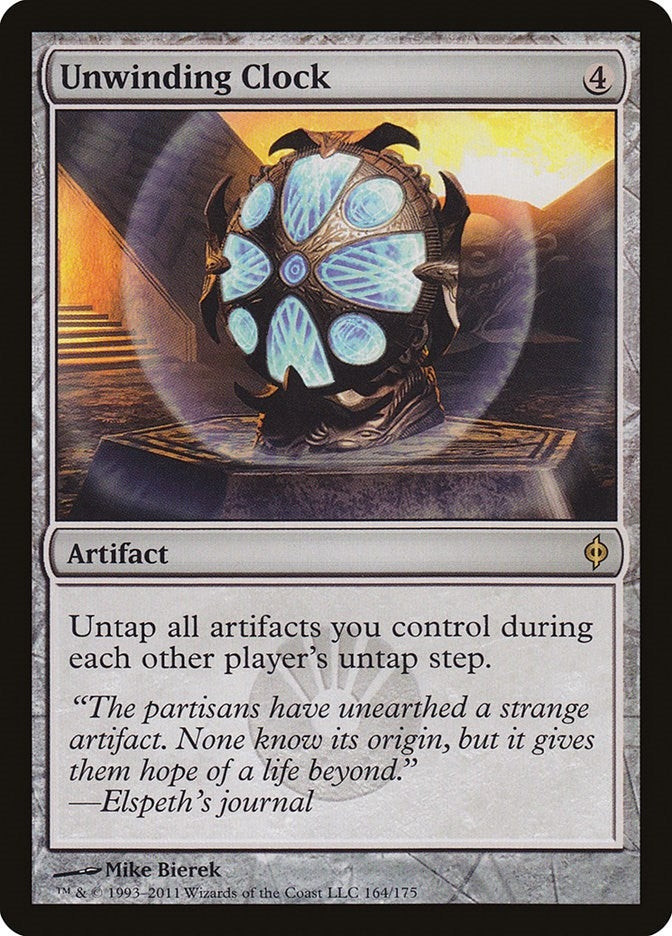 Unwinding Clock (164) (New Phyrexia)