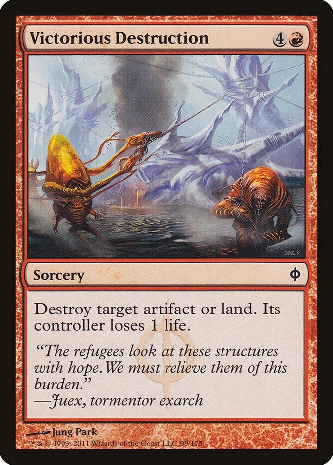 Image for Victorious Destruction (99) (New Phyrexia) - Magic: The Gathering