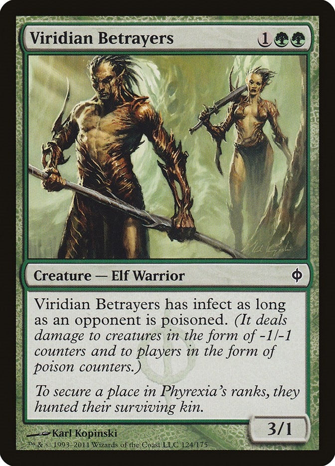 Image for Viridian Betrayers (124) (New Phyrexia) - Magic: The Gathering