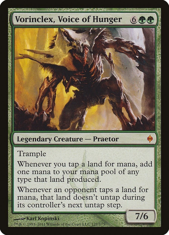 Image for Vorinclex, Voice of Hunger (127) (New Phyrexia) - Magic: The Gathering