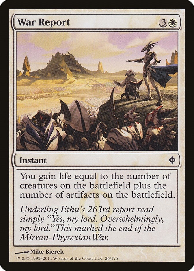 War Report (26) (New Phyrexia)