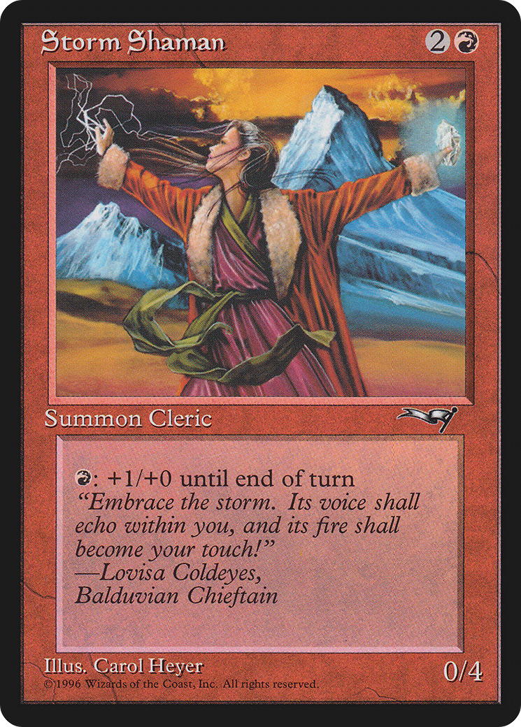 Storm Shaman (Female) (119) (ALL)