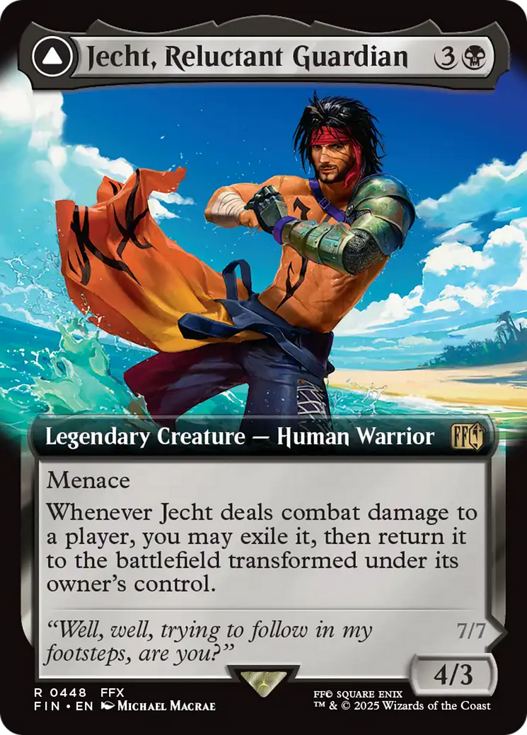 Jecht, Reluctant Guardian (Extended Art) (448) (FIN)