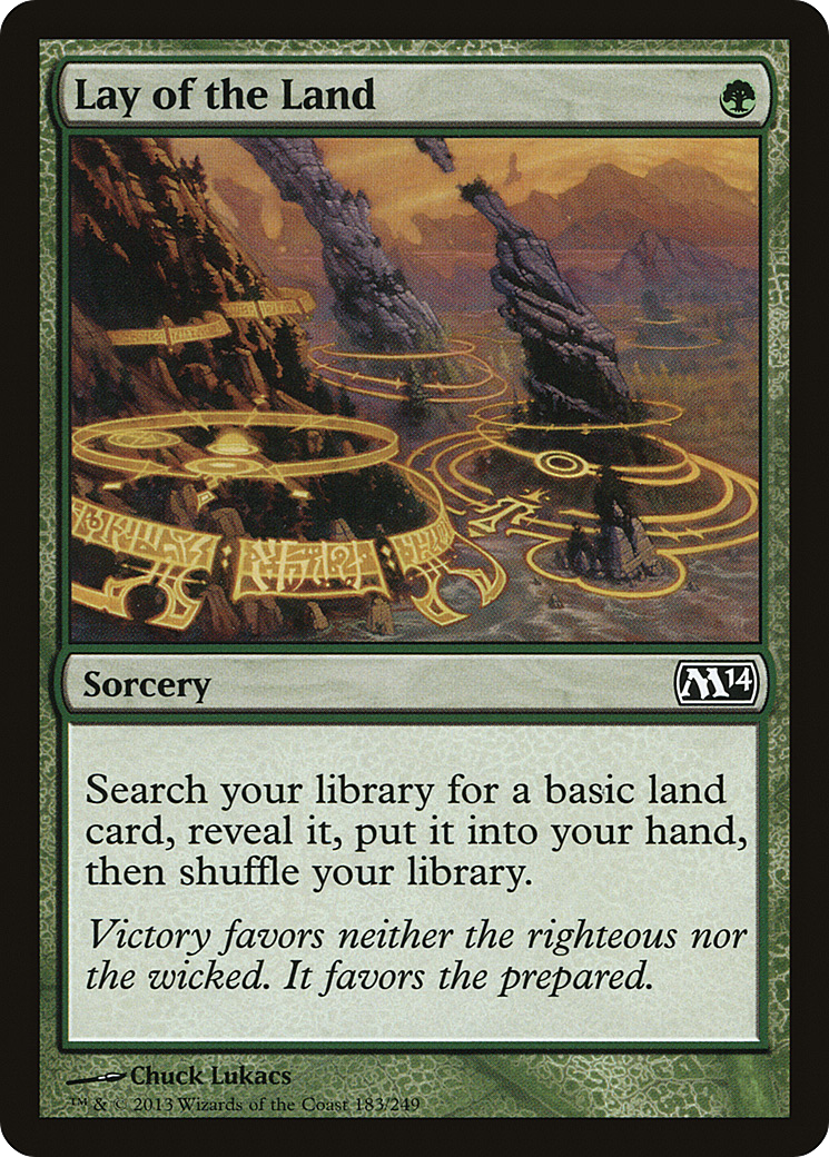 Lay of the Land (183) (M14)