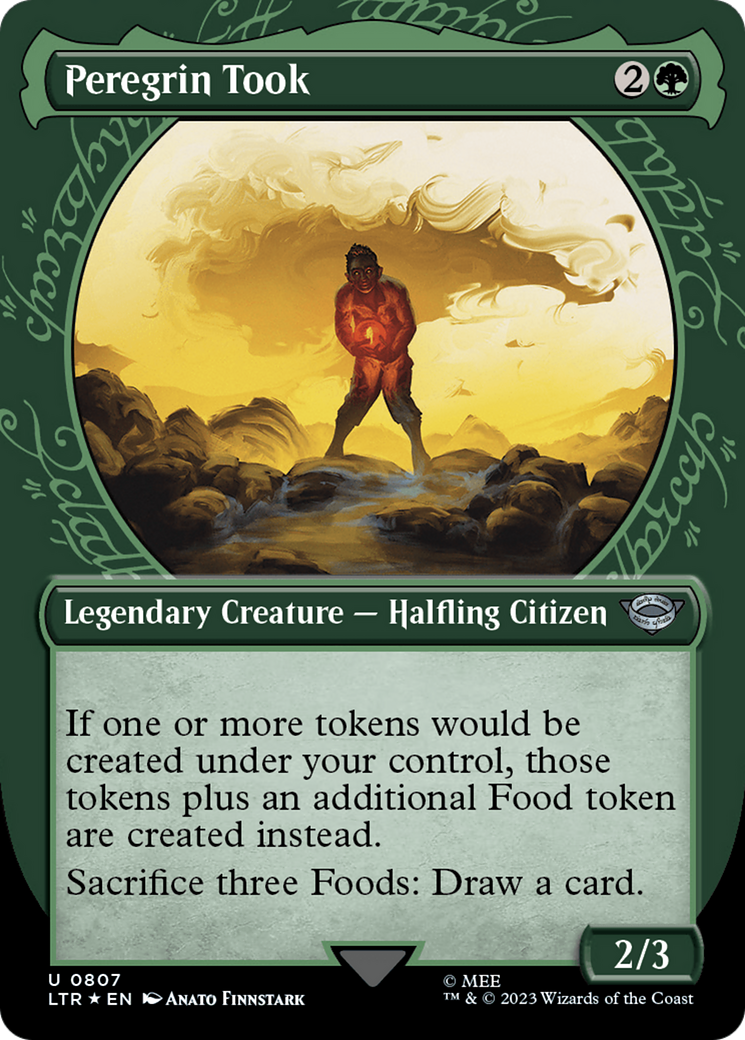 Peregrin Took (Showcase) (Surge Foil) (807) (LTR)