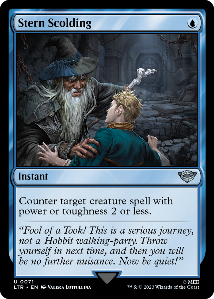 Stern Scolding (71) (LTR)