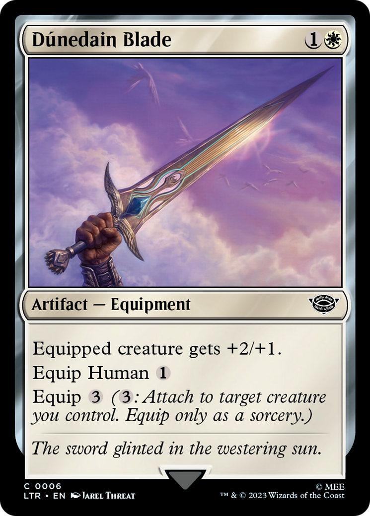 Dunedain Blade (6) (LTR)