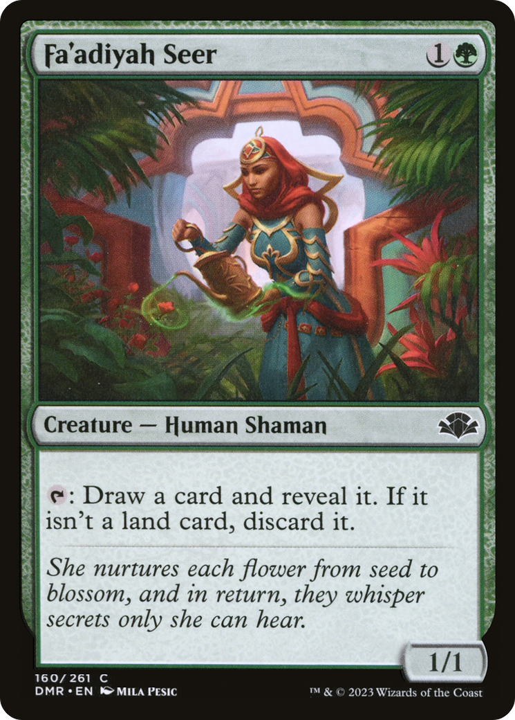 Fa'adiyah Seer (DMR-160) - Dominaria Remastered