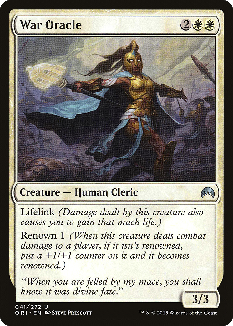 War Oracle (41) (ORI)