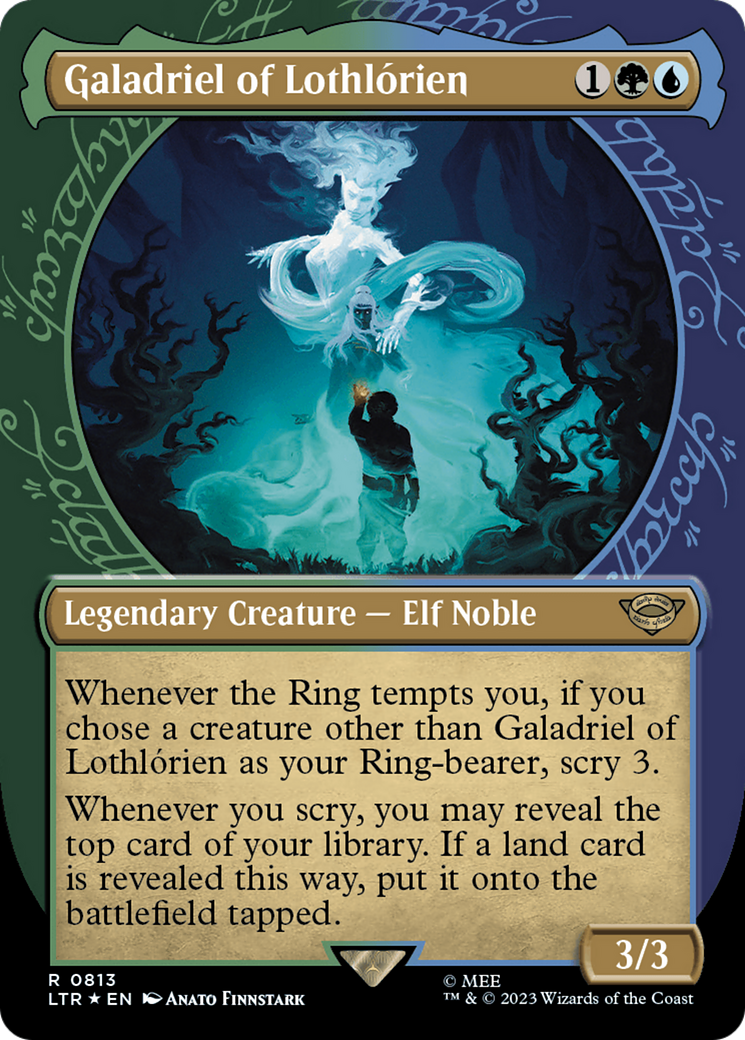Galadriel of Lothlorien (Showcase) (Surge Foil) (813) (LTR)