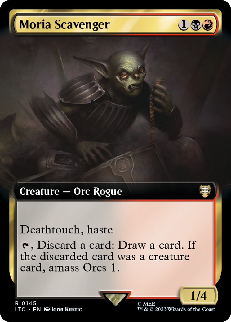 Moria Scavenger (Extended Art) (LTC-145) - Tales of Middle-earth Commander: (Extended Art)