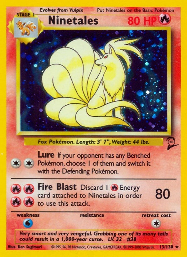 Ninetales (013/130) (Base Set 2)