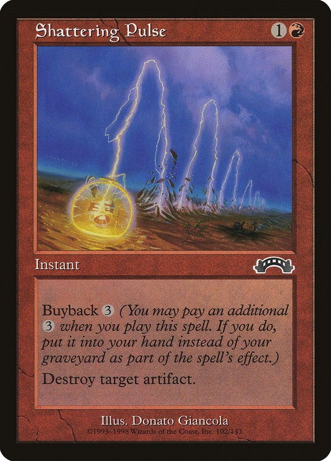 Image for Shattering Pulse (102) (Exodus) (EXO) - Magic: The Gathering