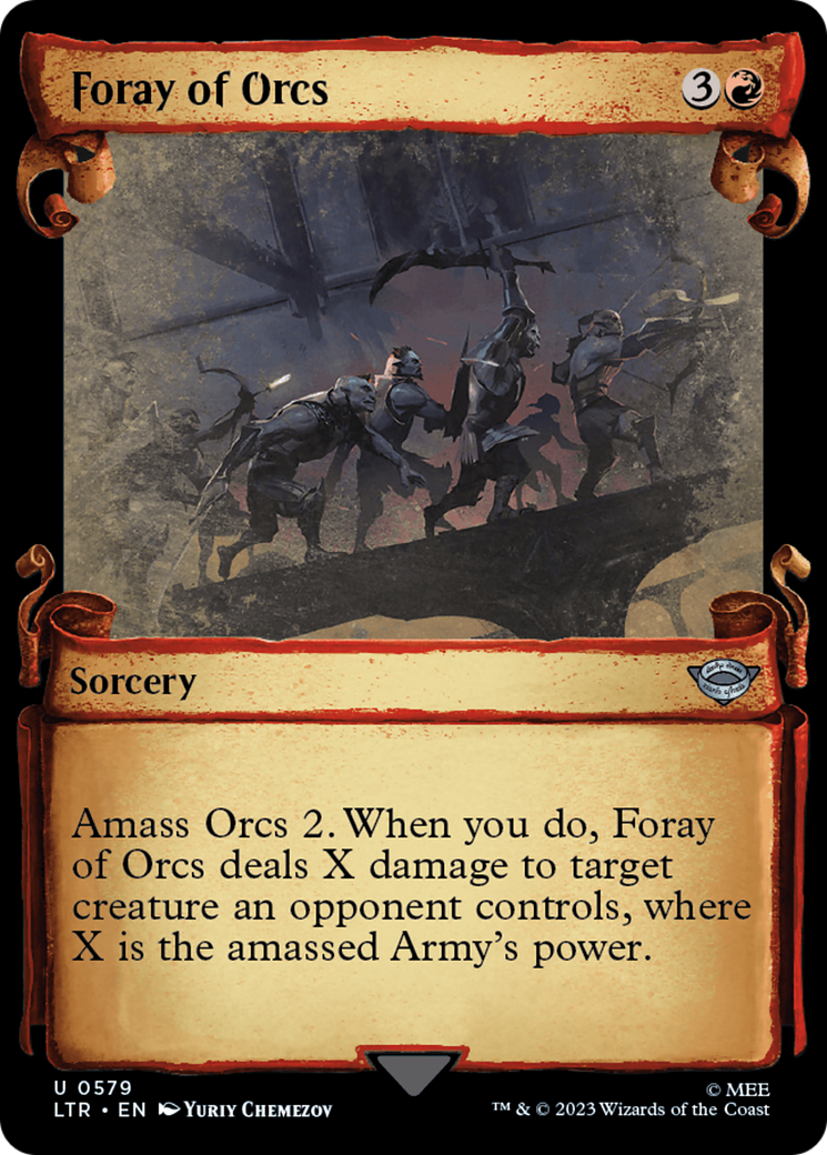 Foray of Orcs (Showcase Scrolls) (579) (LTR)