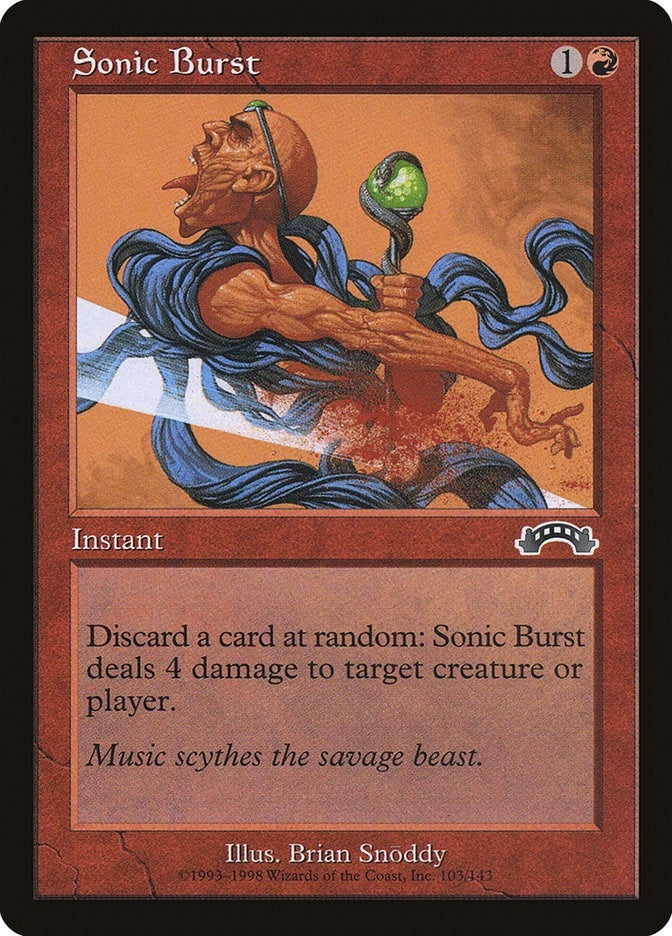 Image for Sonic Burst (103) (Exodus) (EXO) - Magic: The Gathering