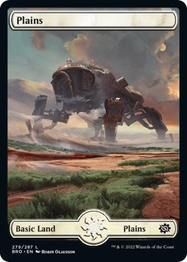Image for Plains (279) - Full Art (279) (The Brothers' War) - Magic: The Gathering