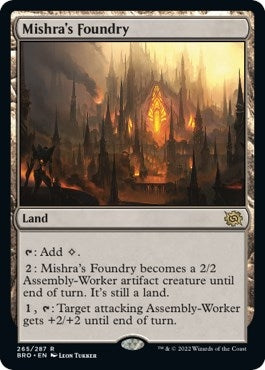 Image for Mishra's Foundry (265) (The Brothers' War) - Magic: The Gathering